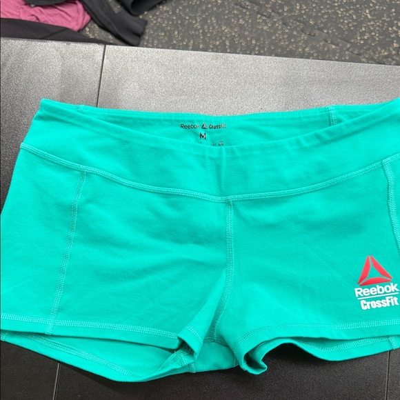 Reebok Women's Teal 2016 CrossFit Shorts - Picture 1 of 2